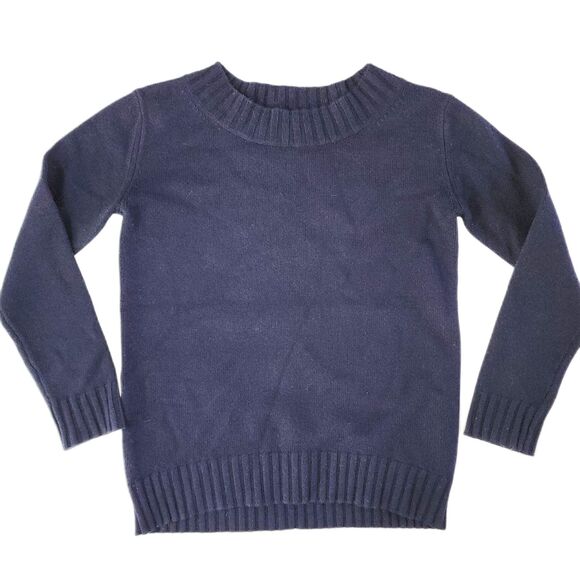 Vince Sweaters - Vince Wool & Cashmere Sweater Dark Blue Size S
